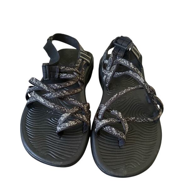 Chaco Black Sandals Shoes Women’s 8 - Picture 1 of 8